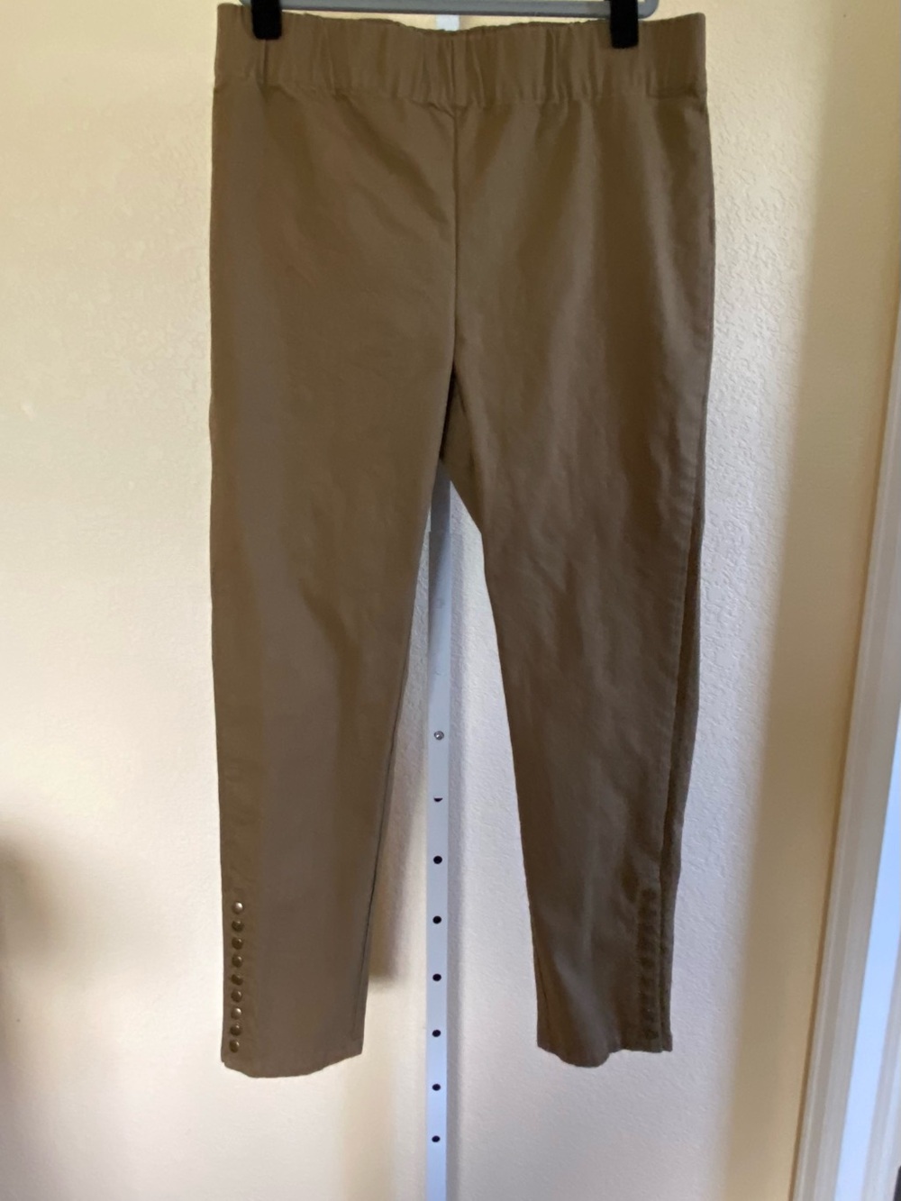 Soft Surroundings Camel Color Pull-on Stretch Pants